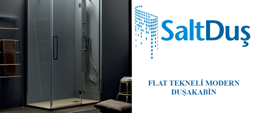 Flat Tekneli Modern Duşakabin