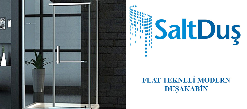 Flat Tekneli Modern Duşakabin