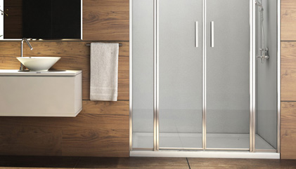 İki Duvar Arası Flat Tekneli Duşakabin