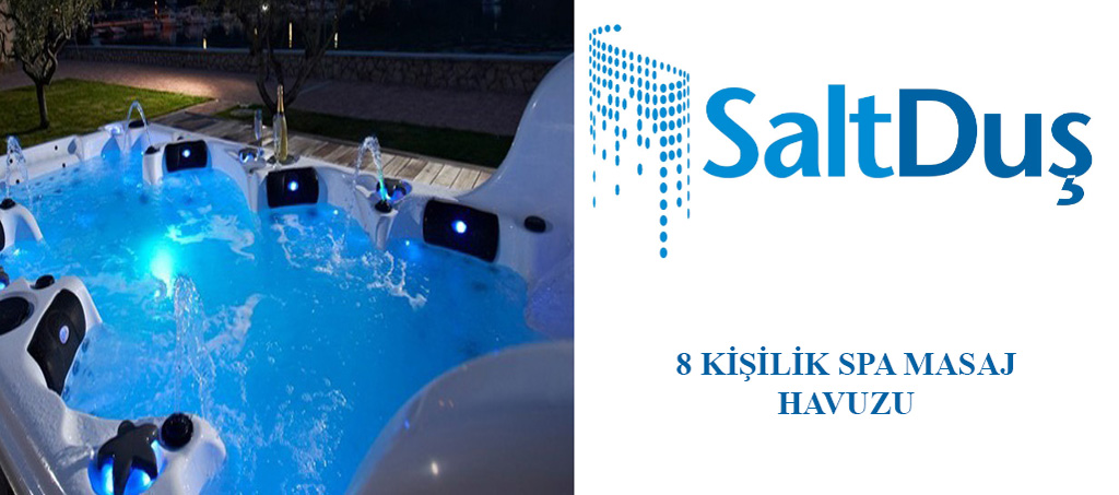 Jakuzi ve SPA Modelleri, 8 Kişilik SPA Havuzu