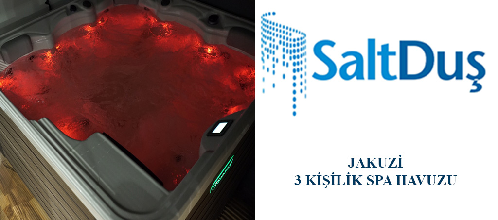 Jakuzi ve SPA Modelleri, 3 Kişilik SPA Havuzu