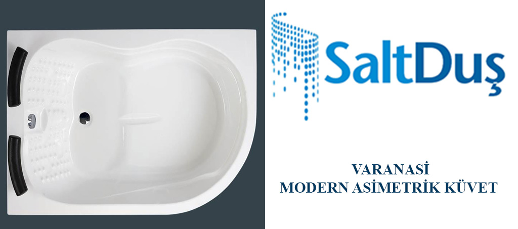 Küvet Modelleri ve Fiyatları, Modern Asimetrik Küvet Varanasi